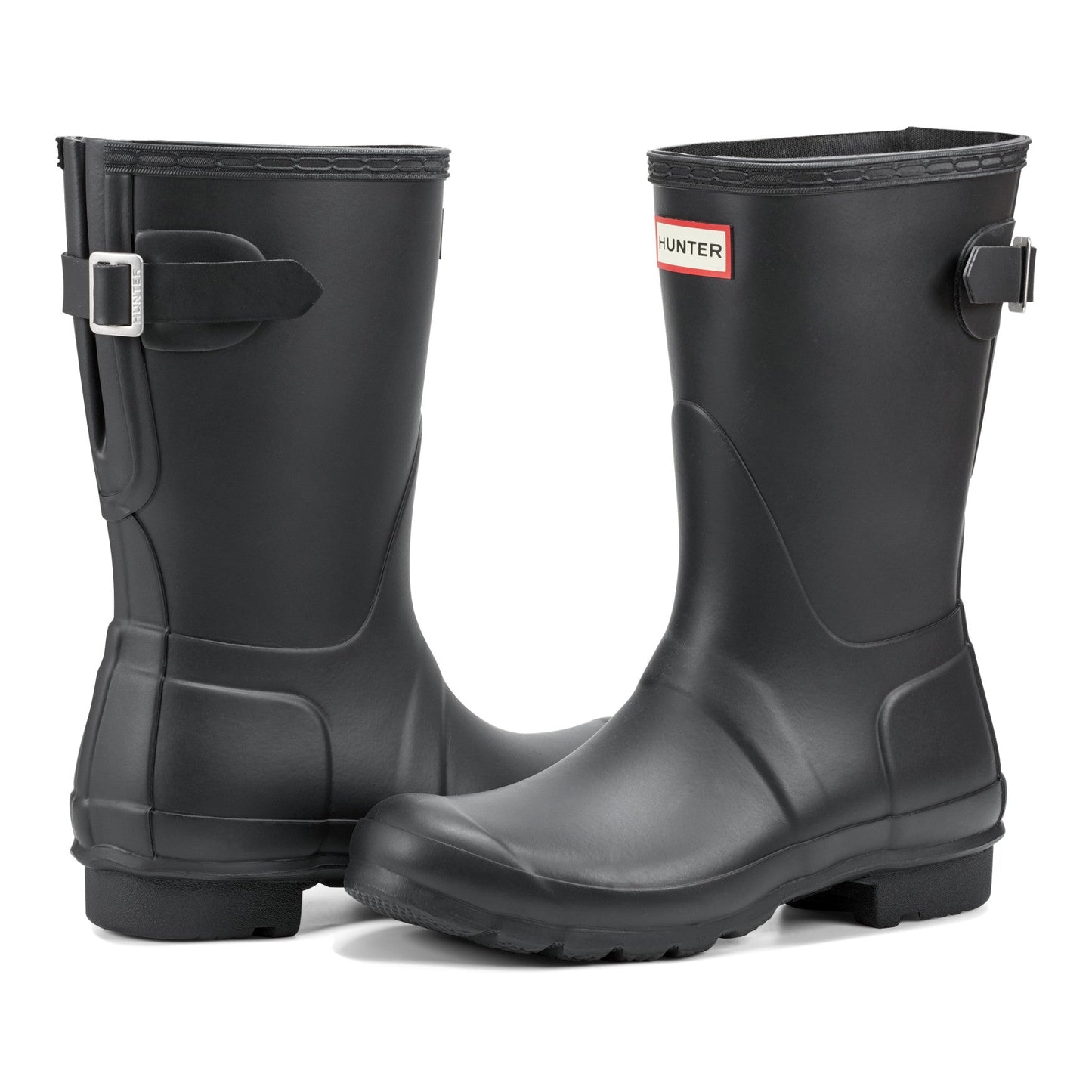 Hunter Boots Original Back Adjustable Short Rain Boots