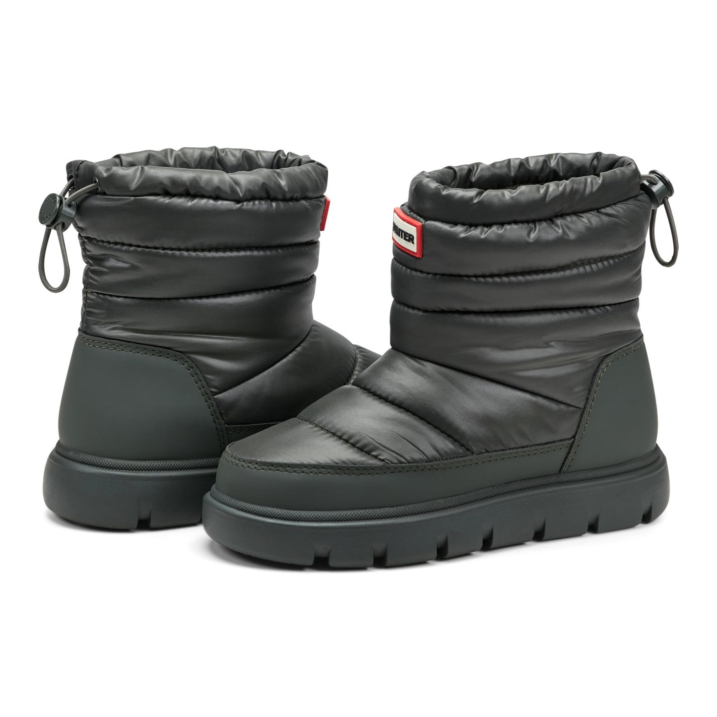 Hunter Boots Big Kids Cuddle Lug Sole Insulated Waterproof Snow Booties