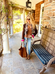 Accessories Over-Sized Oval Sunglasses - Tortoise | Jessica Simpson