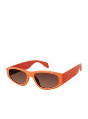 Accessories Vintage Oval Sunglasses - Orange | Jessica Simpson