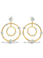 Accessories Orbital Crystal Drop Earrings | Jessica Simpson
