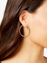 Accessories Double Hoop Faceted Earrings | Jessica Simpson