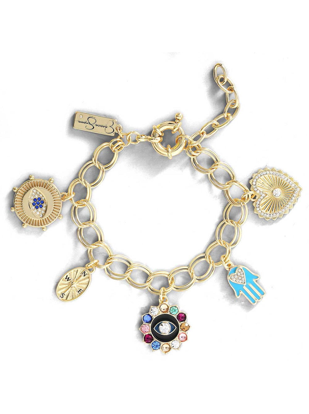 Accessories Evil Eye Charm Bracelet | Jessica Simpson
