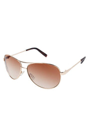 Accessories Iconic Aviator Pilot Sunglasses with Bifocal Readers - Gold | Jessica Simpson