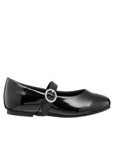 Women Toddler Amy Jeweled Buckle Ballet Flat - Black | Jessica Simpson
