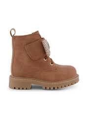Women Toddler Daria Bow Moto Boot - Cognac | Jessica Simpson
