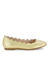 Women Girls' Amy Scallop Ballet Flat - Gold | Jessica Simpson