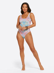 Women Carnival - Rio Reversible One Piece - Cool Multi | Jessica Simpson