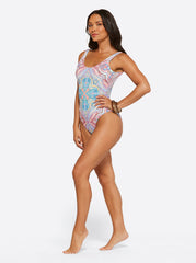 Women Carnival - Rio Reversible One Piece - Cool Multi | Jessica Simpson