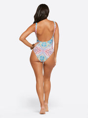 Women Carnival - Rio Reversible One Piece - Cool Multi | Jessica Simpson