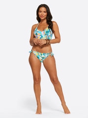 Women Dream State String Side Hipster - Blue Multi | Jessica Simpson