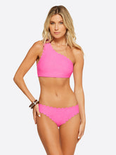 Women Under the Sea One Shoulder Top - Pink Parfait | Jessica Simpson