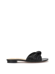 Women Dydra Knotted Flat Sandal - Black | Jessica Simpson