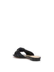 Women Dydra Knotted Flat Sandal - Black | Jessica Simpson