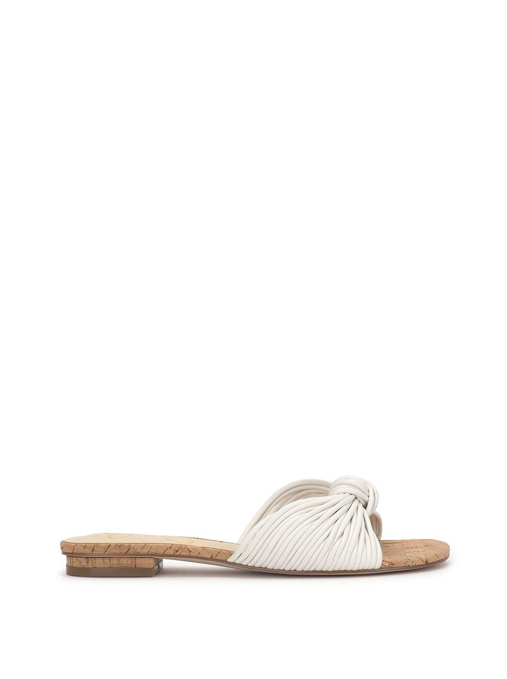 Women Dydra Knotted Flat Sandal - White | Jessica Simpson