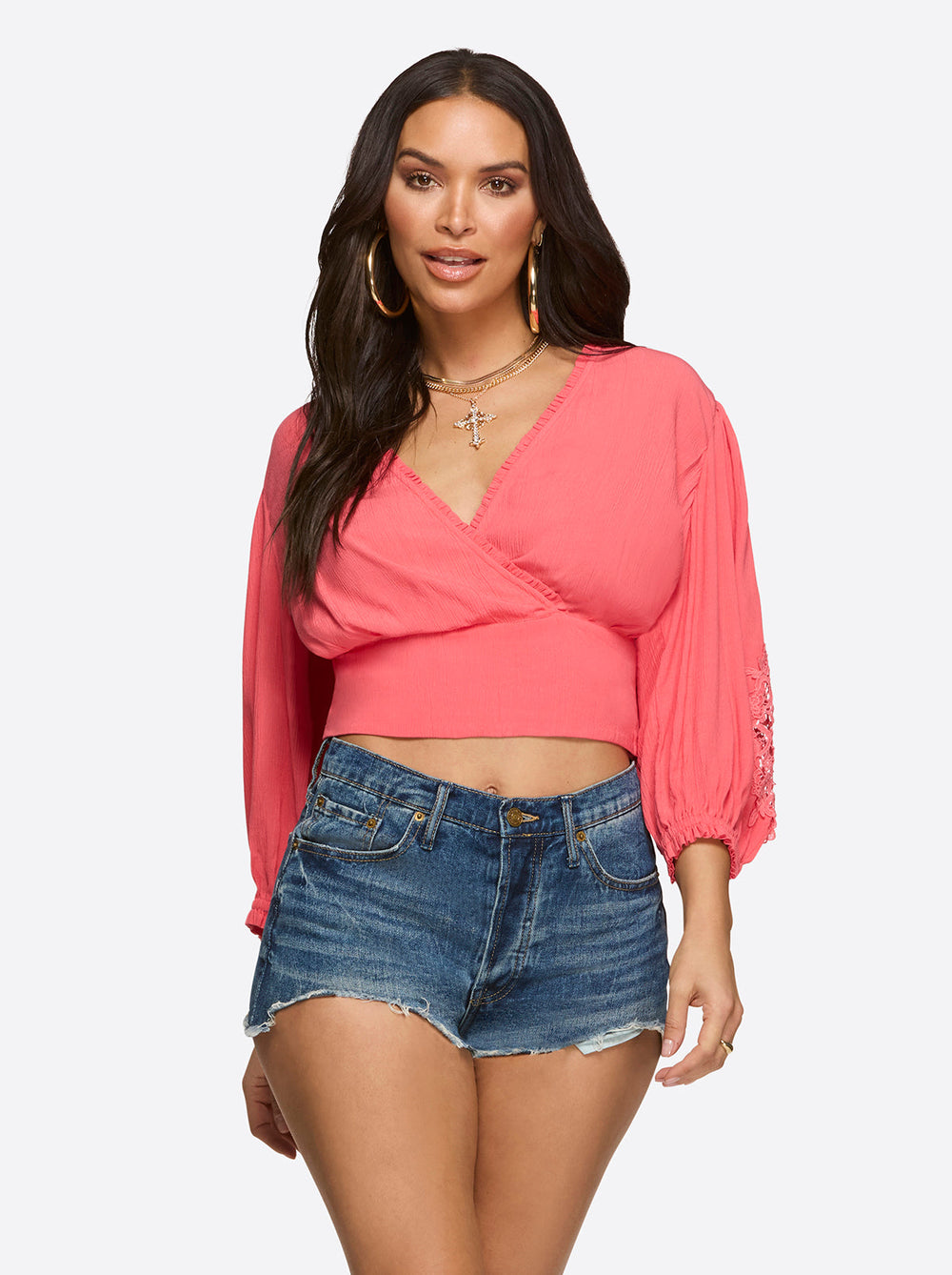 Women Patsy Top - Rose Of Sharon | Jessica Simpson