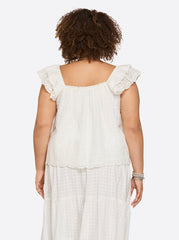 Women Violetta Top - Gardenia | Jessica Simpson