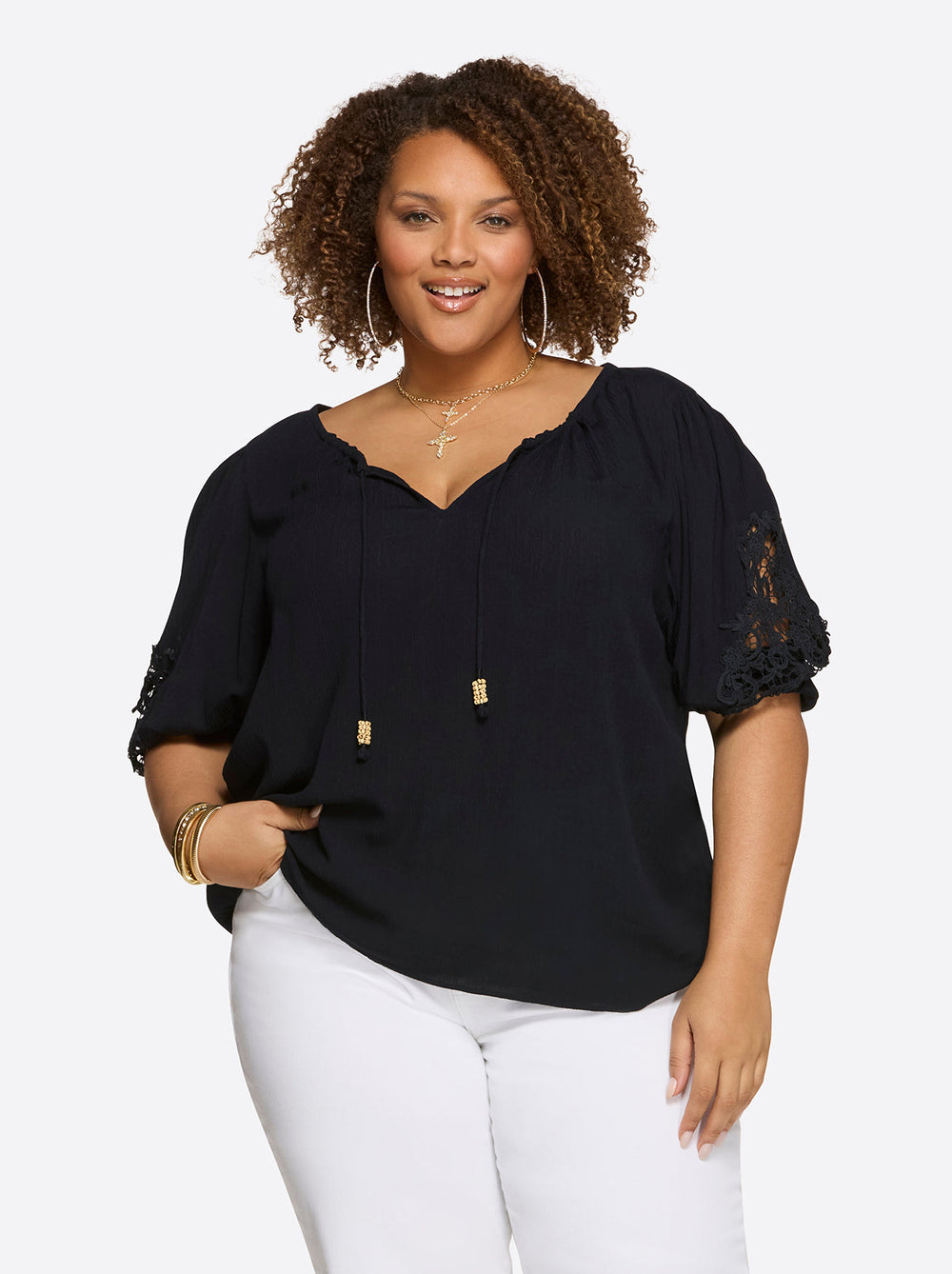 Women Eloise Blouse - Night Sky | Jessica Simpson