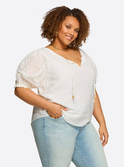 Women Sibyl Top - Gardenia | Jessica Simpson