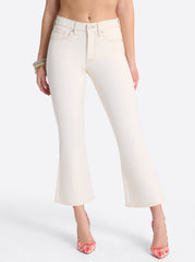 Women Charmed Ankle Flare - Ecru | Jessica Simpson