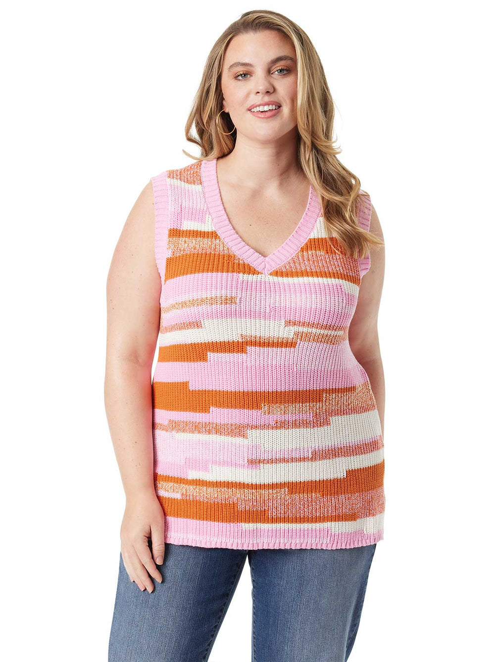 Women Shanti Tank - Peony Multi | Jessica Simpson