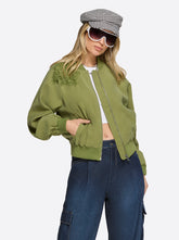 Women Fynn Bomber Jacket - Mayfly | Jessica Simpson