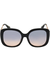 Accessories Oversized Oval Sunglasses - Black | Jessica Simpson
