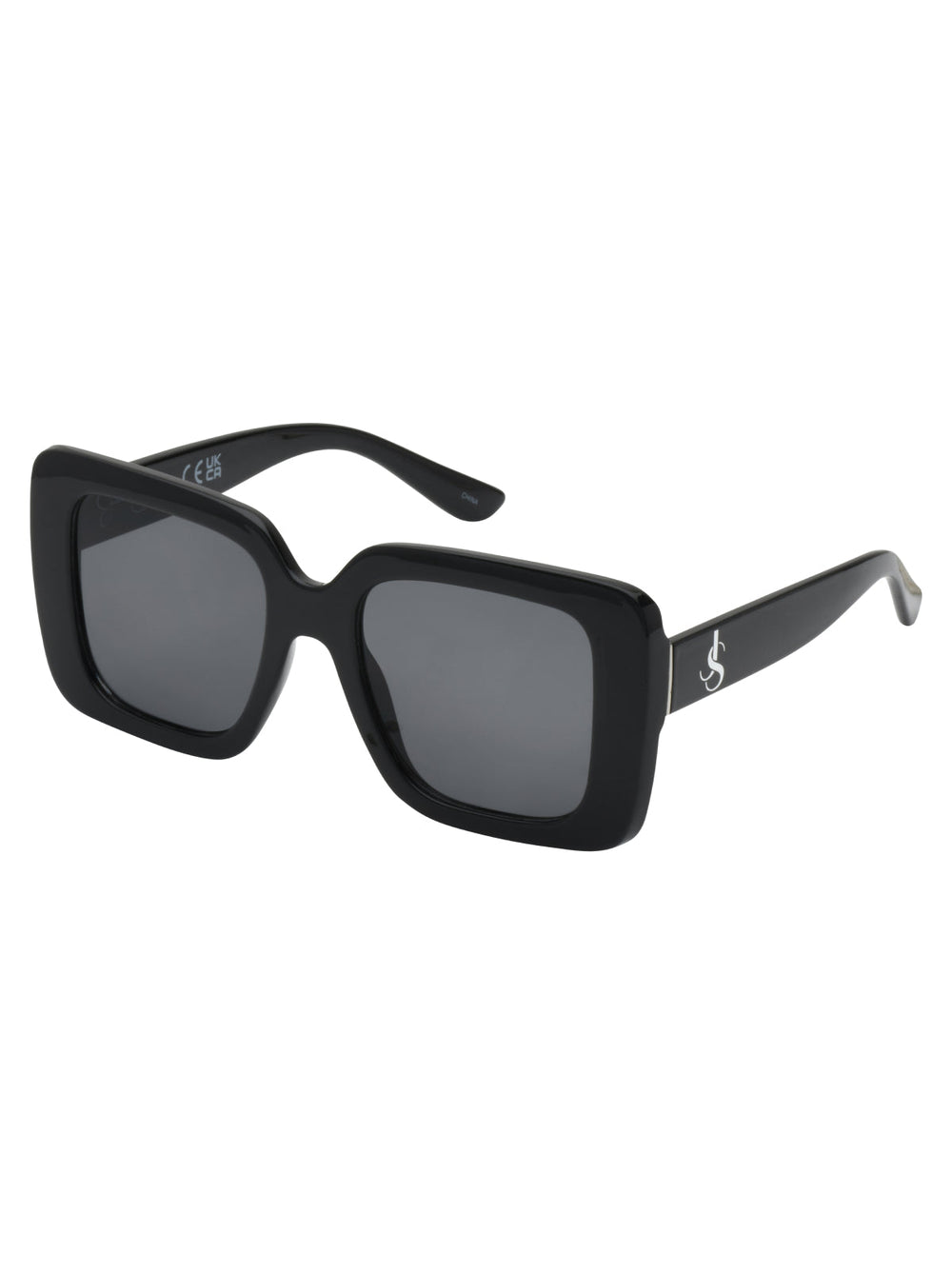 Accessories Fashionable Square Sunglasses - Black | Jessica Simpson