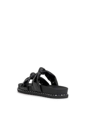 Women Caralyna Flat Sandal - Black | Jessica Simpson