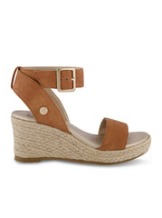 Women Girls' Asha Cuff Wedge Sandals - Cognac | Jessica Simpson