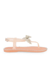 Women Girls' Jelly Bow Slippers - Blush | Jessica Simpson
