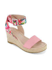 Women Girls' Asha Cuff Wedge Sandals - Pink | Jessica Simpson
