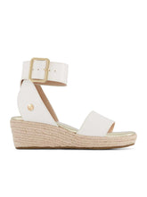 Women Girls' Asha Cuff Wedge Sandals - White | Jessica Simpson