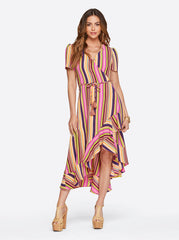 Women Varsha Wrap Dress - Rose Violet | Jessica Simpson