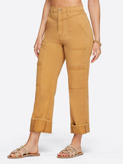 Women Straight Cargo Ankle - Bone Brown | Jessica Simpson