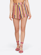 Women Eliana Short - Rainbow Stripe | Jessica Simpson