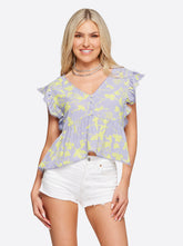 Women Peyton Top - Hidden Lotus | Jessica Simpson