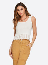 Women Sierra Sweater Tank - Gardenia | Jessica Simpson