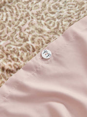 Home Leopard Printed Plush Duvet Cover Set | Jessica Simpson