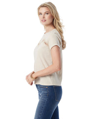 Women Valeriya Tee - Parchment | Jessica Simpson