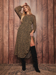 Women Sasha Maxi Dress - Fun Giraffe | Jessica Simpson