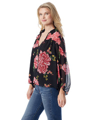 Women Doris Blouse - Sketchy Roses | Jessica Simpson