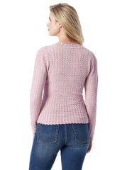 Women Camilla Sweater - Silver Pink | Jessica Simpson