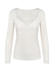 Women Abbey Sweatheart Top - Gardenia | Jessica Simpson