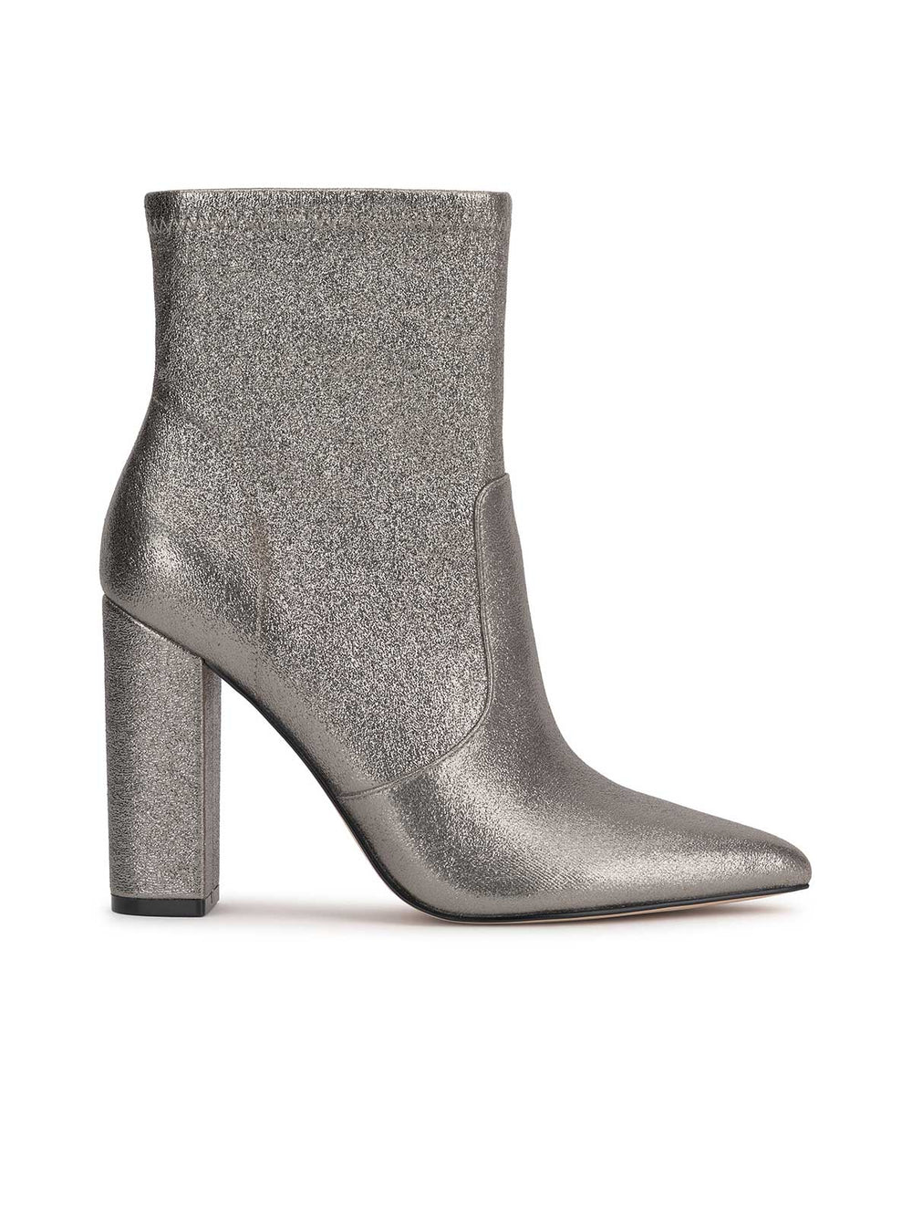 Women Narelle Pointed Toe Bootie - Pewter | Jessica Simpson