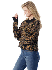 Women Portia Sweater - Honey Gold Combo | Jessica Simpson