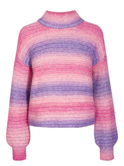 Women Portia Sweater - Royal Purple Combo | Jessica Simpson