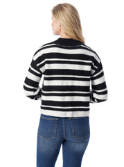 Women Portia Sweater - Anthracite Combo | Jessica Simpson