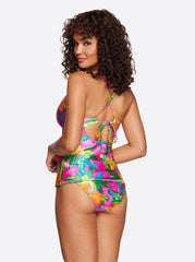 Women Cross Back Tankini - Feel the Love | Jessica Simpson
