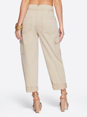 Women Allie Cargo Pant - Khaki | Jessica Simpson